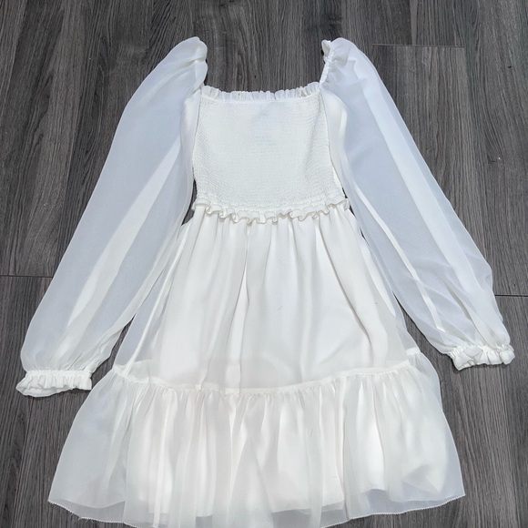 Wilfred Dresses & Skirts - Aritzia Wilfred white tempest dress xxs